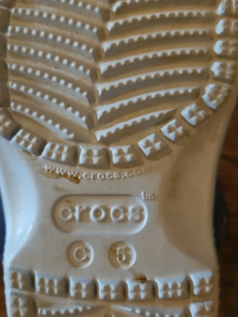 CROCS Toddler Bluey Clogs with Black Heel Straps